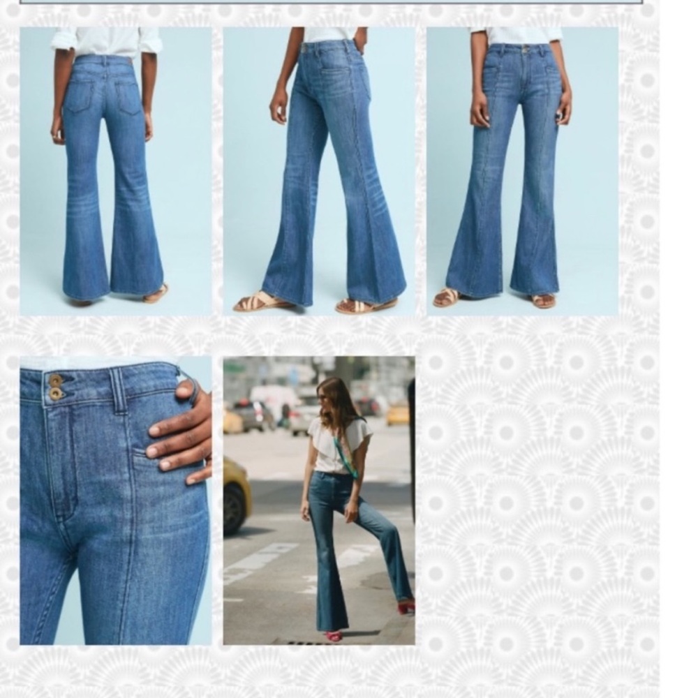 Anthropologie Pilcro and the Letterpress Jeans